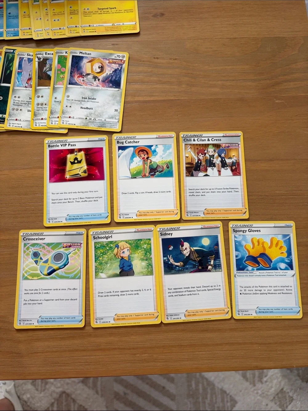 Large Fusion Strike Lot | 37 Unique Cards | Binder Starter Collection